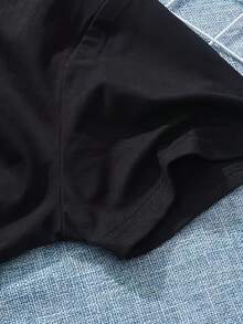 Camiseta casual estampada de talla grande para mujer - [Rojo] - Ver 6