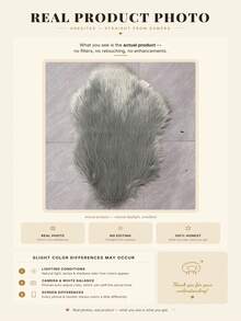 1pc Soft & Fluffy Gray Plush Carpet, Comfortable For Bedroom, Living Room, Study, Office, Foyer, Can Be Used As A Mat To Create A Cozy Bedroom Atmosphere. This Plush Carpet Is Washable, Anti-Slip, Cute In Design, Suitable For Indoor Use All Year Round, An Ideal Indoor Decor Choice. - Grey - View 3