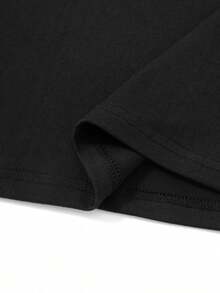 Camiseta de mujer con estampado gráfico de ratón con sombrero de bufón Karnevals-Maus alemán, manga corta y cuello redondo, top casual para verano y primavera, ropa de mujer - Negro - Ver 4