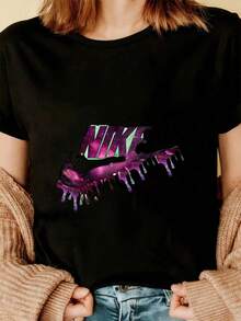 Women T-Shirts - Black - View 3
