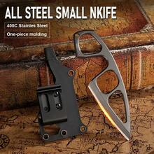 All- Men'S Pocket Knife, Multifunctional Tool, Fixed Blade Knife, 440C Blade, Extremely Sharp For Camping And Outdoor Daily Use, Comes With A Sheath - Steel Knife - View 2