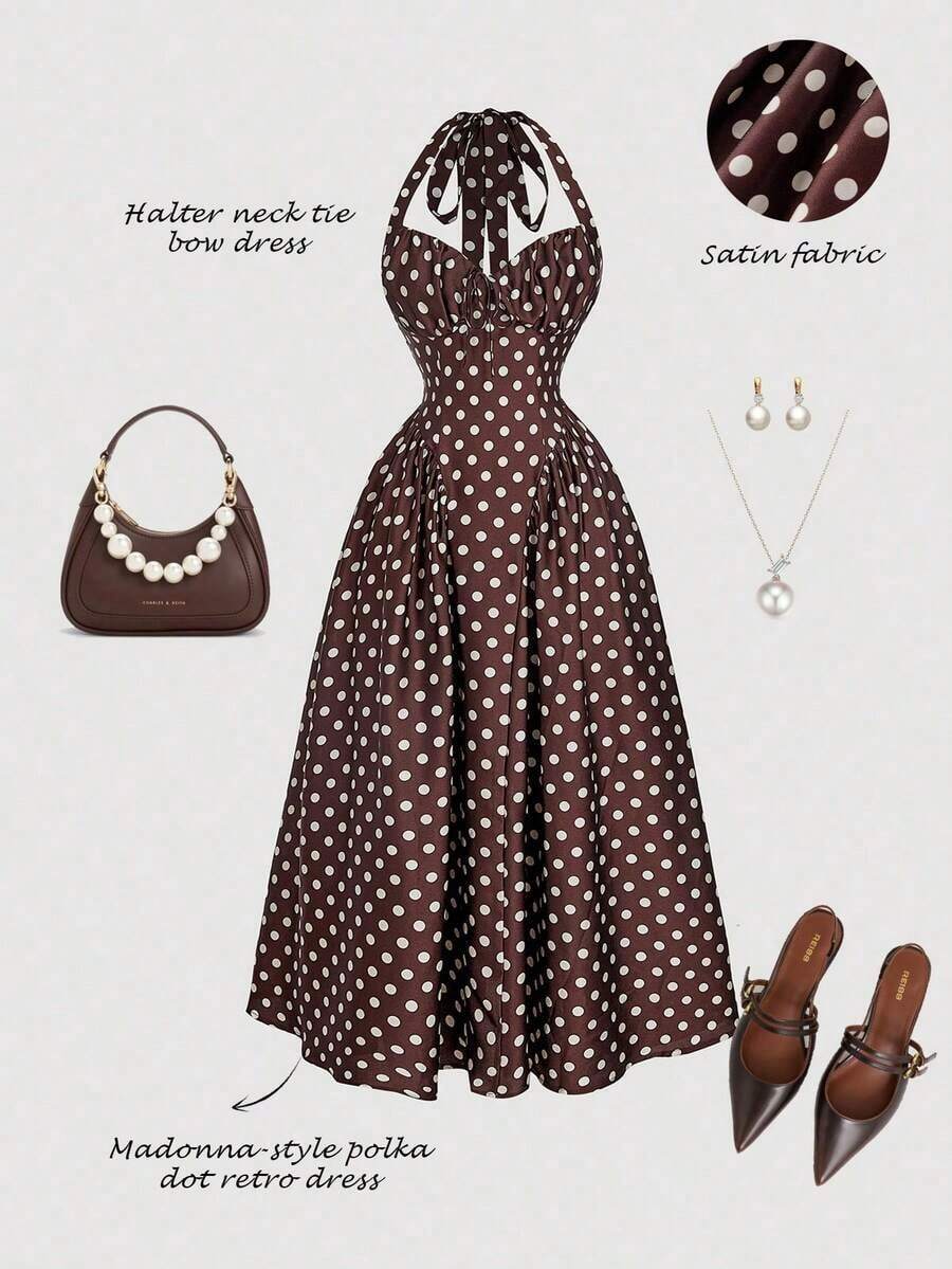 Women Midi Dresses - 多色 2 - 查看 1