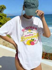 Women T-Shirts - White - View 2