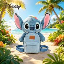 Disney 1pc Stitch Backpack Judy Backpack Birthday Gift Outdoor Leisure Backpack School Backpack Souvenir - Multicolor - View 9