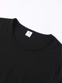 La vida será mejor, con mis hijos, mamá, la camiseta de mamá, la vida de mamá, regalo para el Día de la Madre, camiseta fresca de verano, estilo unisex, camiseta fresca de verano, estilo unisex. - Negro - Ver 4
