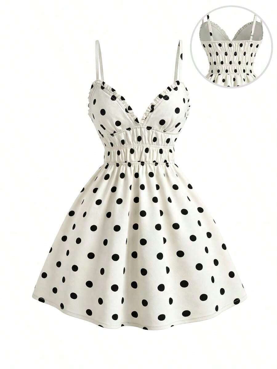 MOD Vestido de verano de mujer de mezclilla con volantes y fruncido en la cintura, vestido de tirantes elásticos de mezclilla azul para vacaciones de verano, vestidos de verano para mujer, atuendos de playa para mujer, vestimenta casual de negocios para mujer, atuendo para conciertos de country, atuendos de cumpleaños para mujer, vestimenta occidental para mujer, vestidos casuales para mujer, atuendo para conciertos de mujer, vestidos azules elegantes y clásicos, atuendos de Hawái para mujer, atuendos para brunch para mujer, vestidos para fiestas de mujer, vestidos de graduación para mujer, vestidos de verano para vacaciones, vestido de mezclilla azul - Blanco y Negro - Ver 1
