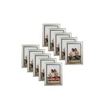 10pcs Vintage Style Decorative Photo Frames, Available In Gold Or Silver Color, Fits 3.5x5/4x6/5x7/6x8/8x10 Inch Photos Or Artwork, Suitable For Desktop Display Or Wall Hanging, Ideal For Children's Birthday, Pets, Family Portraits, Mother's Day Gifts, Portraits, Bedroom, Living Room Home Decor, Enhances Ambiance - 10Pcs - View 15