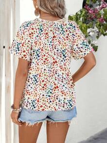Camisa de mujer moderna y casual, ideal para el tiempo libre, vacaciones y el hogar. - múltiple - Ver 3