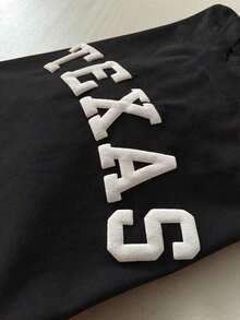 Mientras Esté Vivo, Tengo Razón Para Elogiar La Camiseta, Elogiar La Camiseta Cristiana, Brandywine Highlands, Y La Camiseta Gráfica Estampada de Cuello Redondo para Mujer. Camiseta holgada, casual y versátil Y2k Camiseta Camisa De - Negro - Ver 3