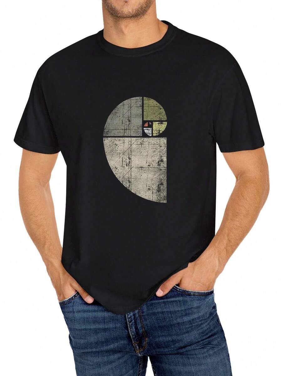 Men T-Shirts - Hitam - View 1