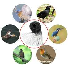 Basic Duty Knotless Anti Bird Net - Garden Pigeon Chicken Cat Prevention - 5*10M - View 2