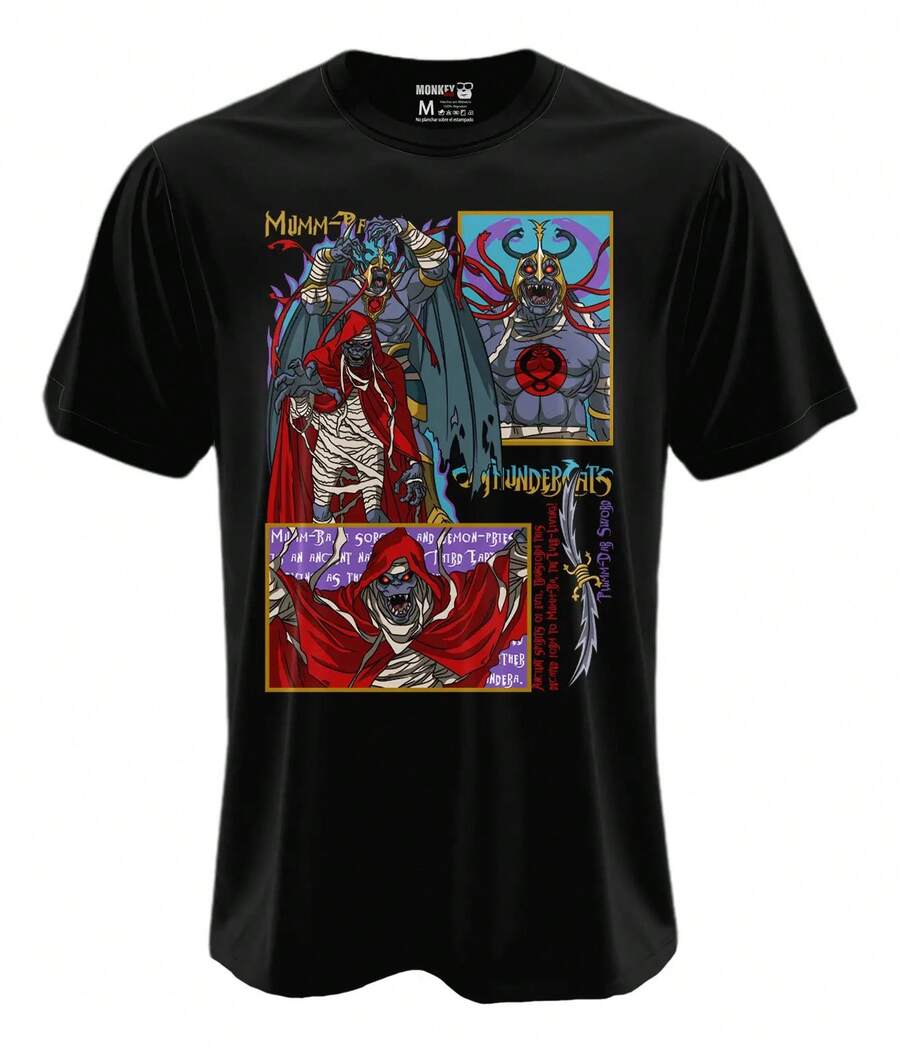 Playera Retro Comics - Mumm-ra &0036cv - Negro - Ver 1