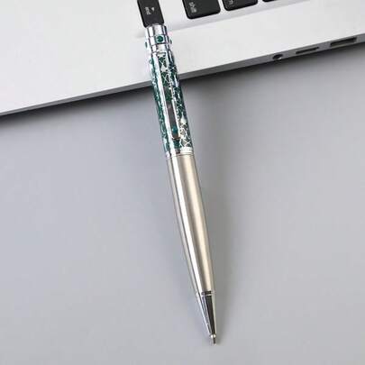 1 chiếc bút bi kim loại cổ điển, ngòi 0.7mm, viết trơn tru, văn phòng phẩm trang nhã cho văn phòng và học tập.