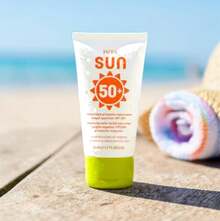 Protector Solar Facial con color jafra Sun 50+ amplio espectro  FPS 50+ Protección muy alta - Blanco - Ver 1