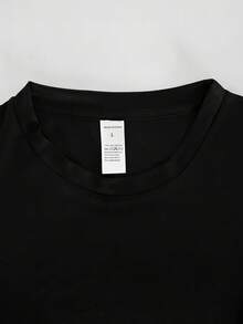 ombre Planet Express - Patrón Vintage Desgastado, Cuello Redondo, Manga Corta, Esencial para Fitness Cómodo, Senderismo y Actividades al Aire Libre en Todas las Estaciones, Lavable a Máquina - Negro - Ver 5