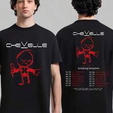 Chevelle World Tour 2026 T-Shirt - Black - View 1