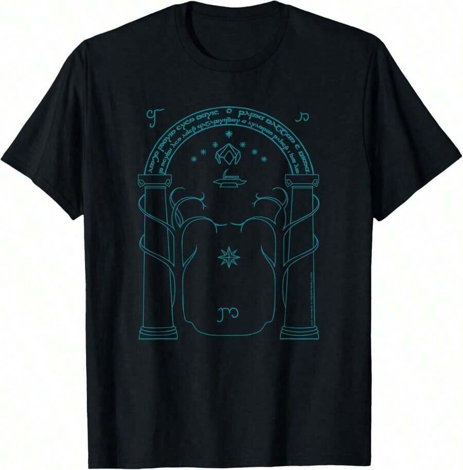 Gates Of Durin T-Shirt - Black - View 1