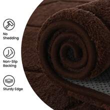 Sour Lemon Rugs Living Room160x230CM,Decorative 3D Carved Area Rugs For Bedroom,Extra Large Rugs For Living Room,Machine Washable Rug Anti Slip Short Pile Rug Carpets Mat For Lving Room, Bedroom, Home Decor - Brown - View 5