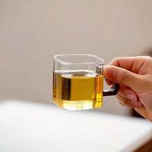 2/4/6/12个装木柄玻璃杯，高硼硅玻璃杯，大容量咖啡杯，家用奶茶果汁单层杯，小容量现磨咖啡杯，胡桃木柄咖啡杯，家用早餐奶茶杯及其他饮品杯，节日礼物，母亲节礼物，父亲节礼物，派对杯 - 彩色 - 查看 4