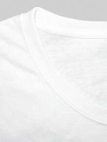 Camiseta francesa para mujer "Be Creative" - Camiseta blanca 100% casual de cuello redondo, con texto en francés y fuentes artísticas, una prenda inspiradora para artistas, escritores y diseñadores - Cómoda para todas las estaciones (lavable a máquina) - Eslogan francés "Fais de la créativité ton métier" - Estampado geométrico, corte holgado, apta para limpieza en seco, versátil para combinar capas y colores, una opción de regalo creativa. Camiseta de manga corta cómoda y versátil. - Blanco - Ver 4