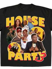 House Party T-Shirt - Hitam - View 6