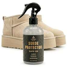 Suede Nubuck Shoe Protector Spray Waterproof Stain Repellent For Sneakers Boots Handbags Non-Aerosol 10 Oz Brown Leather Hero Formula - As Pic - View 8