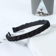 1件优雅波西米亚风编织发带，防滑齿设计，女士发饰，节日派对适用 - 彩色 - 查看 14