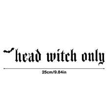 Decal For Car Doorstep Sticker For Witch Decal For Window Sticker Head Witch Only Gift For Friend - A - View 3