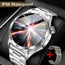 Brand New Smart Watch With 1.46-Inch Touchscreen, Fashionable Strap, Provides Multiple Functions Including Call & Message Alerts, 100+ Sports Modes, Camera Control, Pedometer, Music Control, Alarm, Compatible With IOS/Android - Multicolor - View 3