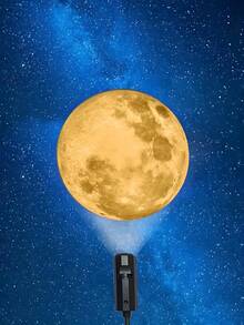 360° Rotating LED Projection Lamp With 6 Planets, Interchangeable Images - Perfect Gift For Room Decor, Photo Backdrop, Wall Or Ceiling Decoration - LED Moon Projector Light - View 8