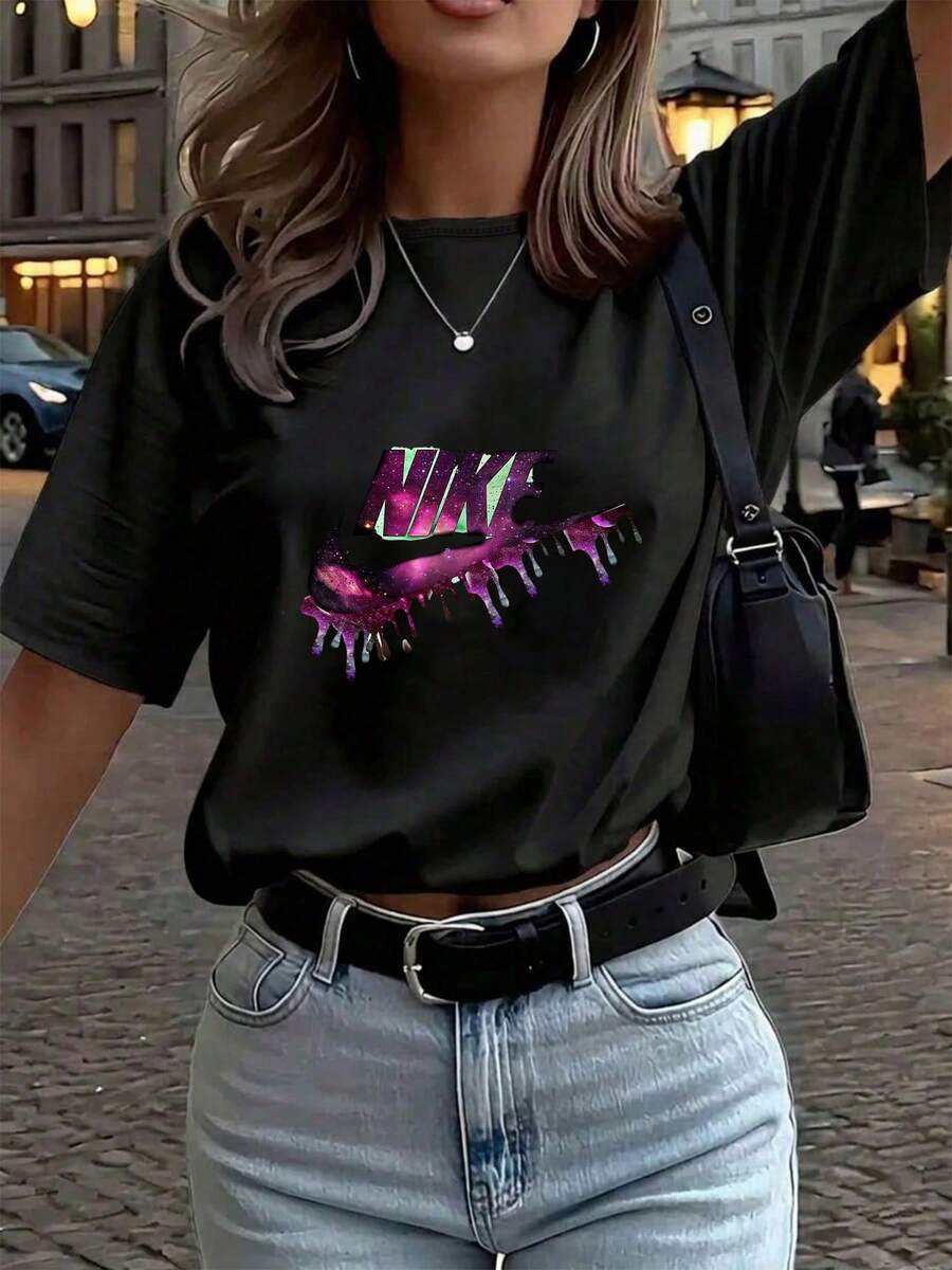 Women T-Shirts - Black - View 1