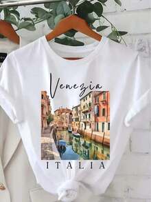 Women T-Shirts - White - View 1