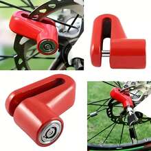 1pc Motorcycle/Bicycle Disc Brake Lock - Anti-Theft Manual Knob Lock, Suitable For Bicycle, Motorcycle, Electric Scooter, Tricycle, Corrosion-Resistant ABS/Zinc Alloy Material, Compact Design, Suitable For Urban Commuters - A - View 9