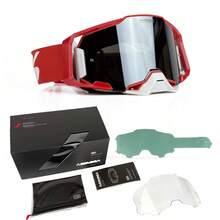 Motorcycle Goggles Set Off Road Riding Dustproof Windproof Sports Glasses For Men MX ATV Cycling Ski Snowboard Protective New - 2 - Xem 7