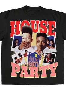 Camiseta para Fiesta en Casa - Negro 2 - Ver 1