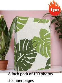 Album ảnh vải lanh 6 inch, 200 ảnh, bìa vải in họa tiết trang trí, sổ lưu niệm gia đình và du lịch, album ảnh vải lanh 6 inch với 200 ngăn, sổ ảnh họa tiết dễ thương dành cho kỳ nghỉ gia đình và những kỷ niệm hàng ngày. - Một cỡ - Xem 20