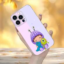 Boo Mike Sulley Monsters Inc morado verde.funda de teléfono Fundas compatibles con ,Apple,VIVO,OPPO,,, y Honor.Fabricadas en silicona TPU,ofrecen protección contra golpes y caídas. - transparente - Ver 6