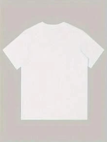 [Best Dad T-Shirt] World's Best Dad Men's Black T-Shirt | With Hat Graphic Print - Perfect Father's Day Gift. - 白色 - 查看 2