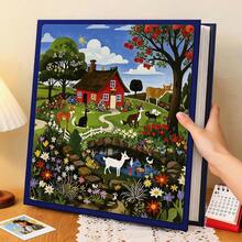1pc Premium Photo Album, Fits 6 Inch 600 Pockets, Suitable For Family, Wedding And Anniversary Photos - Can Accommodate Horizontal And Vertical Photos - Perfect Gift For Christmas And Valentine's Day, Photo Gift - 1PC - View 2