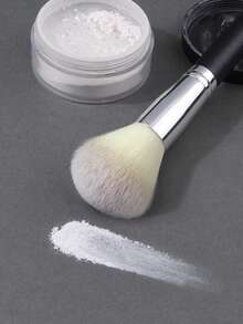1 pieza Pincel suave y colorido para rubor, pincel de maquillaje con mango de perla, herramienta de maquillaje profesional multifuncional, obsequios - Negro - Ver 5