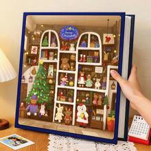 1pc Premium Photo Album, Fits 6 Inch 600 Pockets, Suitable For Family, Wedding And Anniversary Photos - Can Accommodate Horizontal And Vertical Photos - Perfect Gift For Christmas And Valentine's Day, Photo Gift - 1PC - View 12