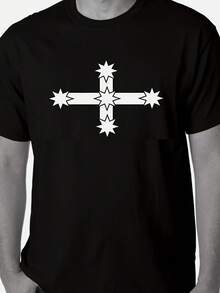 Camiseta Eureka Stockade para Hombre y Apta para Todos: Camiseta de Algodón 100% de Peso Pesado con Diseño Stockade, Lavable a Máquina, Tejido Transpirable para Uso Casual Durante Todo el Año. - Negro - Ver 1