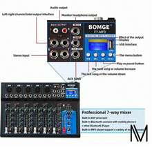 Bomge F7 Mixing Console - US B Type Plug(110-127V) - View 9