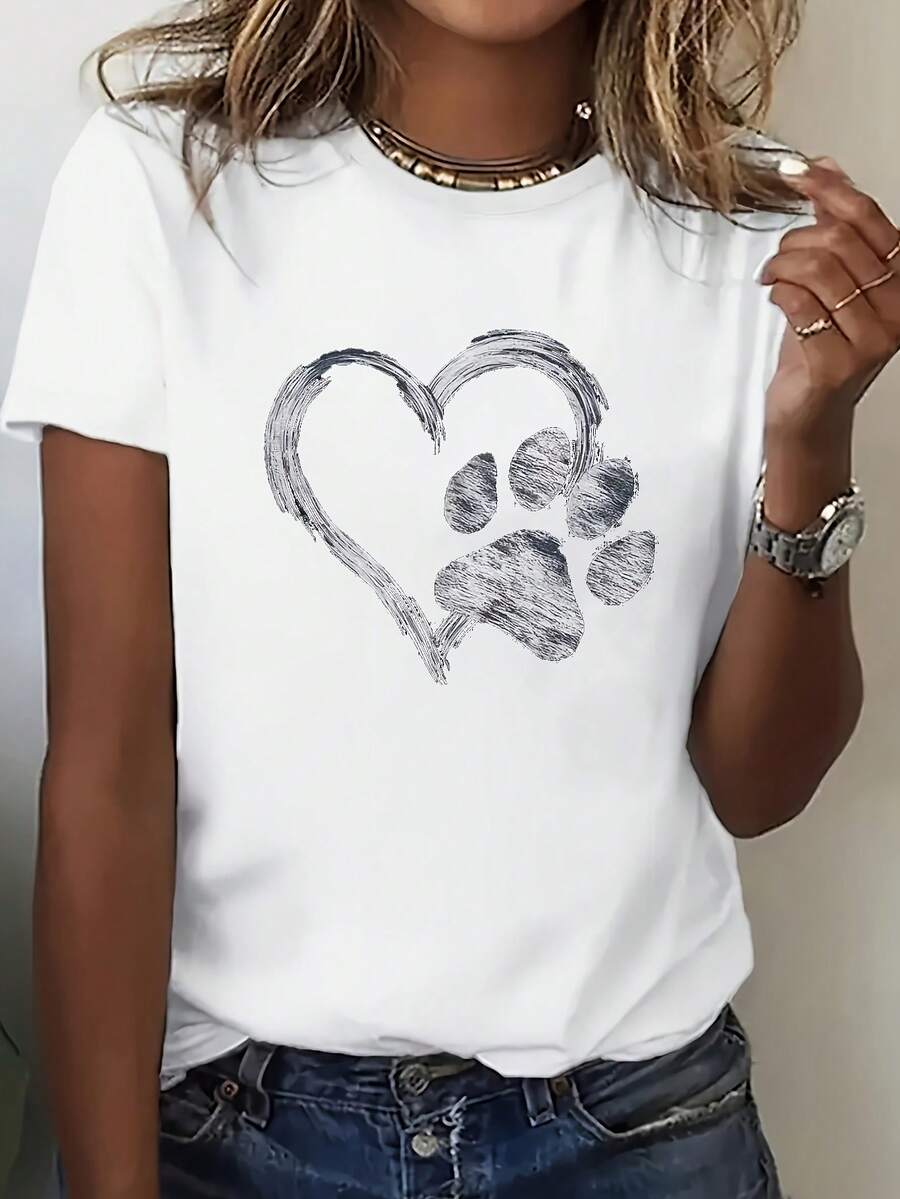 Women T-Shirts - White - View 1