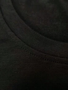 Camiseta de algodón de manga corta para mujer. El mejor regalo de Papúa Nueva Guinea: una elegante camiseta de manga corta que presenta la verdadera historia de, perfecta para el verano con un ajuste cómodo y un precio asequible para ropa de mujer. - Negro - Ver 3