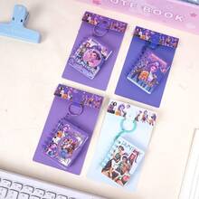 1 cuốn sổ tay mini kiểu anime, gáy xoắn, in hình hoạt hình, nhật ký nhỏ dễ thương dành cho trẻ em, thanh thiếu niên và người hâm mộ K-Pop (mẫu ngẫu nhiên) - Nhiều màu - Xem 7