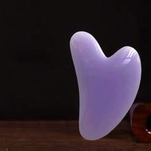 Natural Rose Quartz Heart-Shaped Massage Tool, Couples Face & Body Soothing Gua Sha Board - Ideal Gift For Valentine's Day, Mother's Day, 520, Thanksgiving, And New Year, Perfect For Gifting To Family And Friends! - Multicolor - View 17