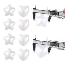 12 piezas Guirnalda de perlas falsas blancas grandes con forma de corazón, adecuada para escaleras del hogar, bodas, árboles de Navidad, decoraciones de fiesta, decoración de colgantes de perlas grandes, decoración de fondo, accesorios fotográficos, bodas y fiestas - Donación de amor - Ver 6