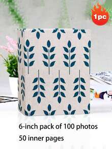 Album ảnh vải lanh 6 inch, 200 ảnh, bìa vải in họa tiết trang trí, sổ lưu niệm gia đình và du lịch, album ảnh vải lanh 6 inch với 200 ngăn, sổ ảnh họa tiết dễ thương dành cho kỳ nghỉ gia đình và những kỷ niệm hàng ngày. - Một cỡ - Xem 38