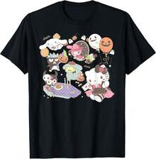 Character T-Shirt For Halloween Costumes - Black - View 6
